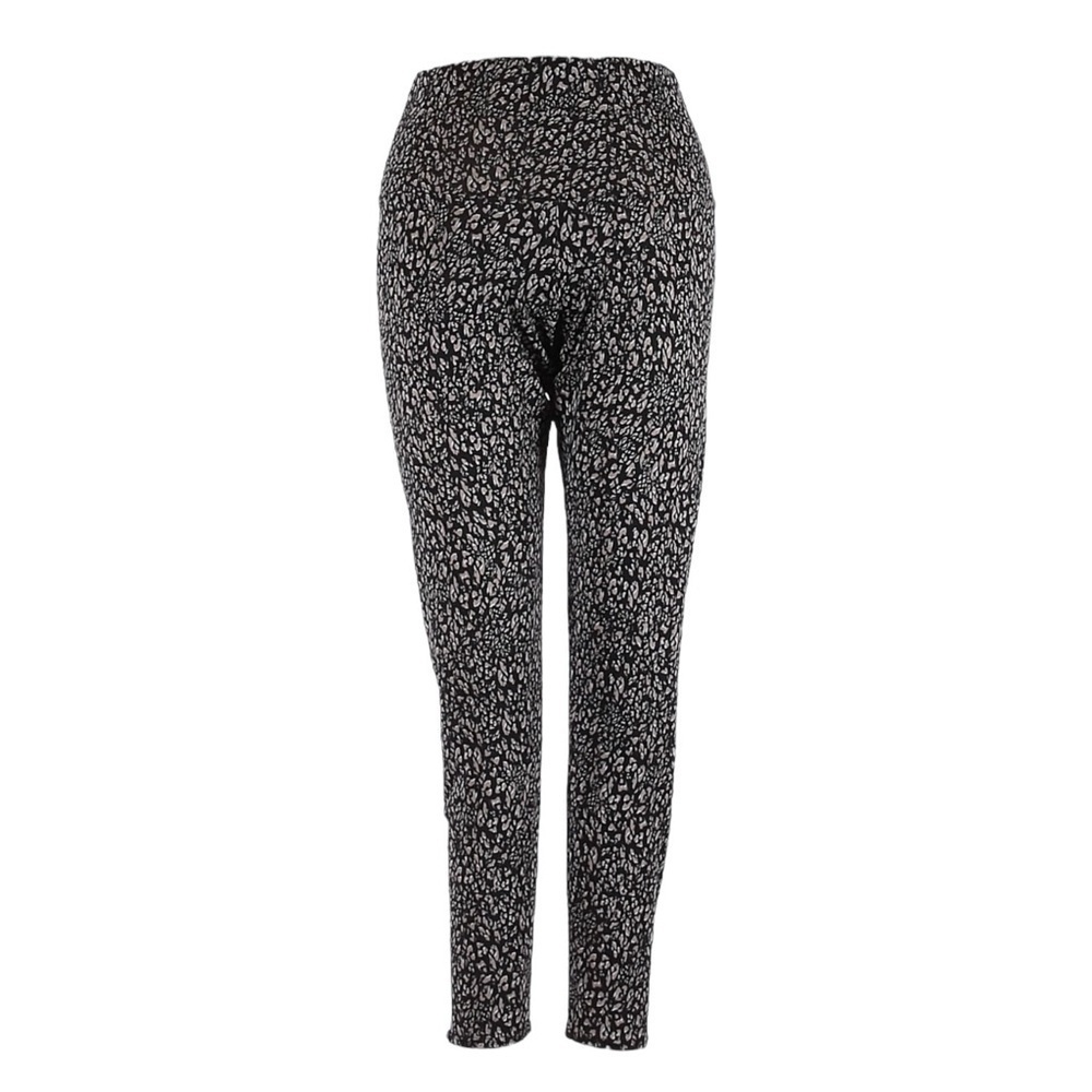 Onzie Tech Leggings XS NWT Black Abstract Animal Print Yoga Activewear Pocket